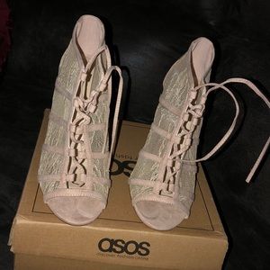 Asos Electra heeled shoe boot